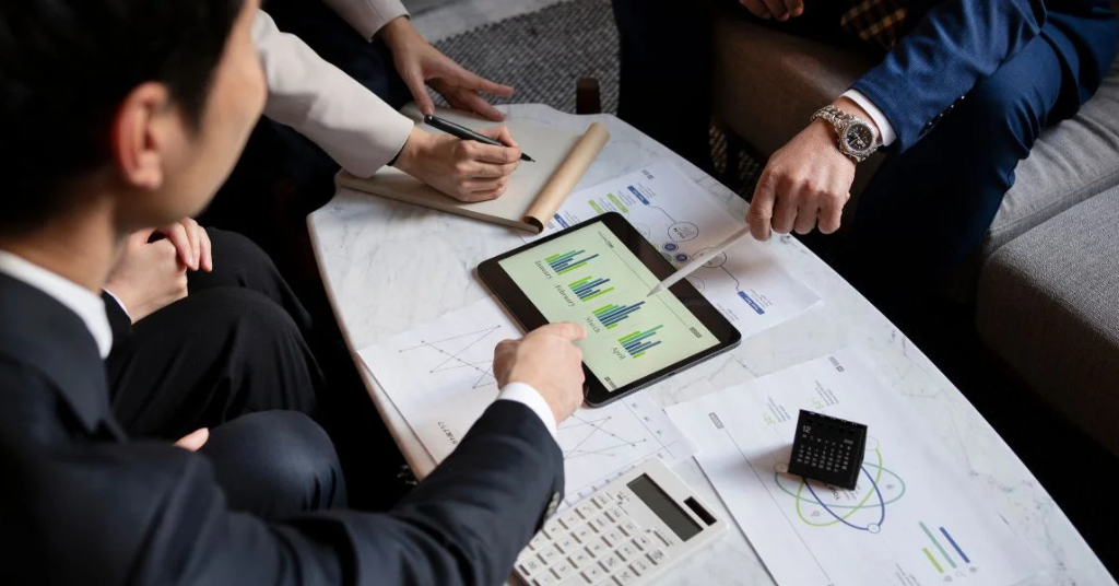 business consultancy going on